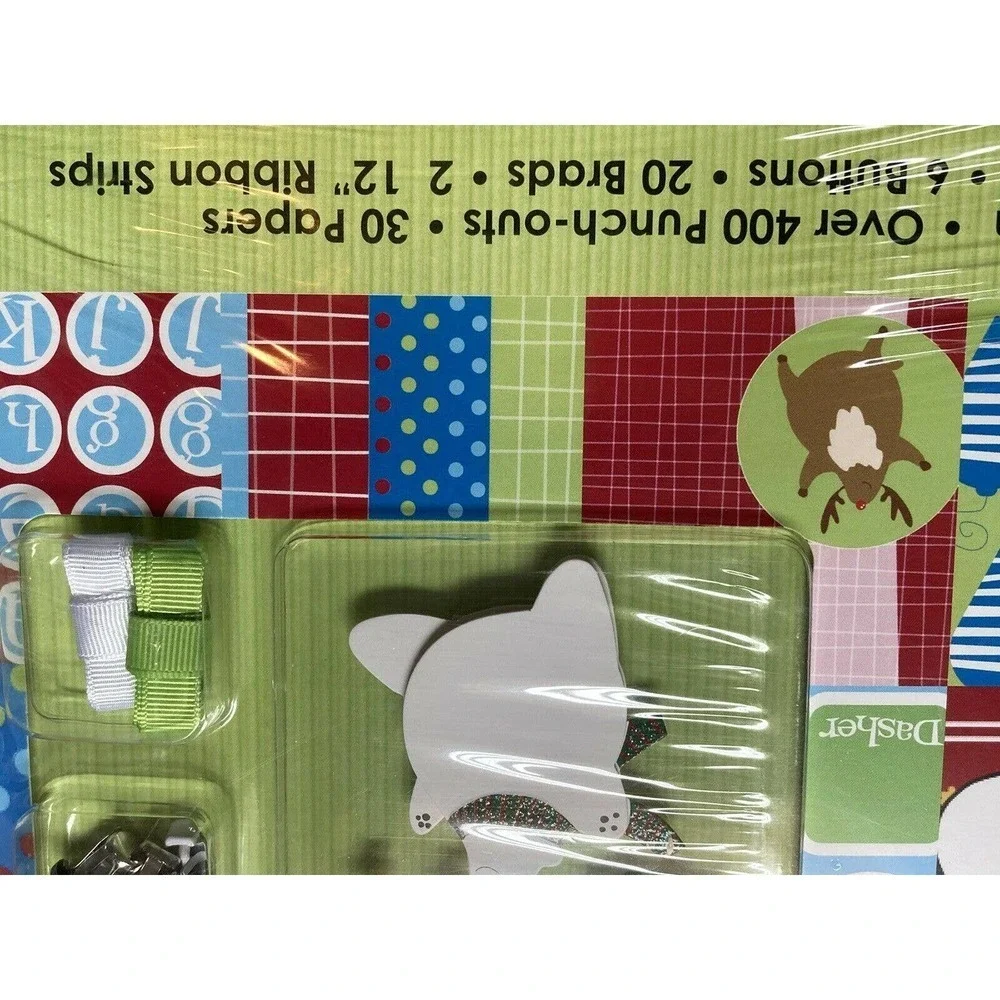 12x12 Christmas Album Kit‎ Holiday Fun, 486 Pieces